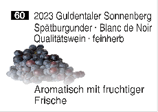 2023 Gulentaler Sonnenberg  Sptburgunder  Blanc de Noir