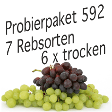 Weinprobierpaket 584 - 7 Rebsorten - 6 x trocken