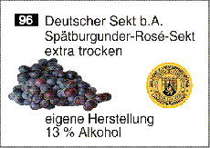 Spätburgunder-Rosé-Sekt · extra trocken