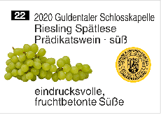 2020 Guldentaler Hipperich · Riesling · Spätlese lieblich