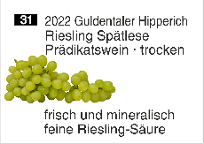 2021 Guldentaler Hipperich · Riesling · Spätlese trocken
