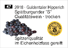 2018 Guldentaler Hipperich  Sptburgunder S