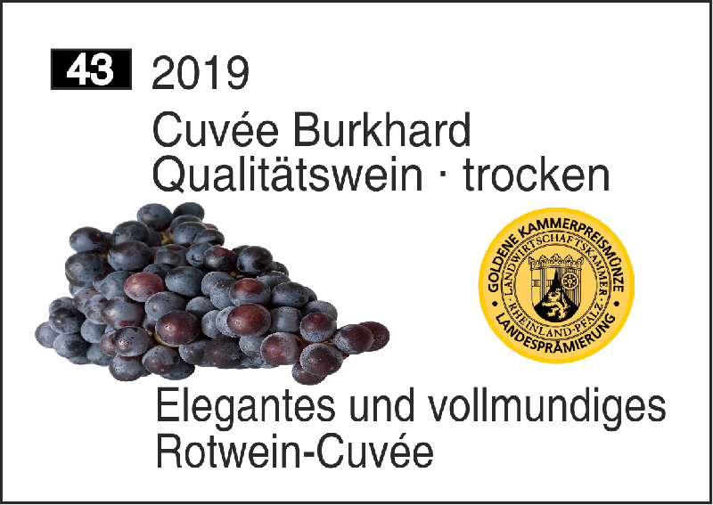 2019 Cuvée Burkhard · Rotwein