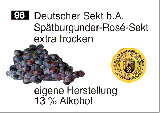 Spätburgunder-Rosé-Sekt · extra trocken