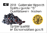 2018 Guldentaler Hipperich · Spätburgunder S